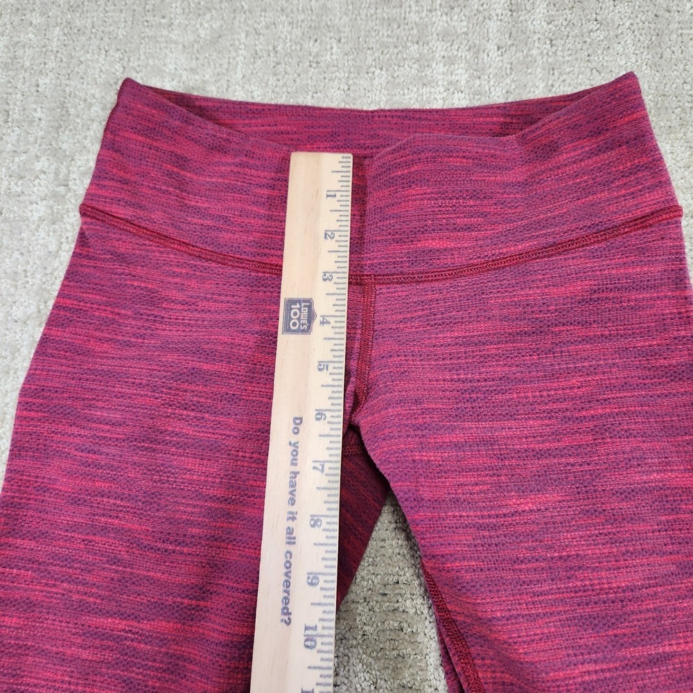 Lululemon Pants Womens 4 Wunder Under Crop II Tights Yoga Stretch‎ Spacedye Gym - Picture 5 of 9